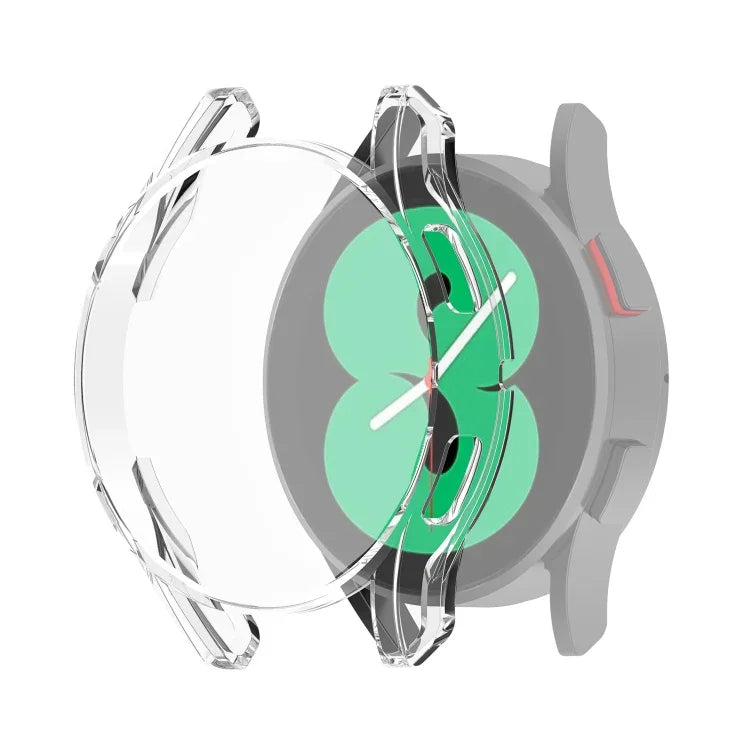 Full Coverage TPU Electroplating Protective Case Cover, For Samung Galaxy Watch4 40mm, For Samung Galaxy Watch4 44mm