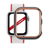 투톤 전기 도금 PC 보호 시계 케이스, Apple Watch 시리즈 3 & 2 & 1 38mm용