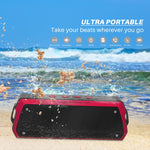NewRixing NR-5000 IPX5 고음질 블루투스 스피커, 핸즈프리 통화 / TF 카드 / FM / U 디스크 지원