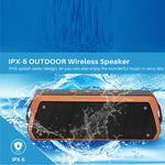 NewRixing NR-5000 IPX5 고음질 블루투스 스피커, 핸즈프리 통화 / TF 카드 / FM / U 디스크 지원