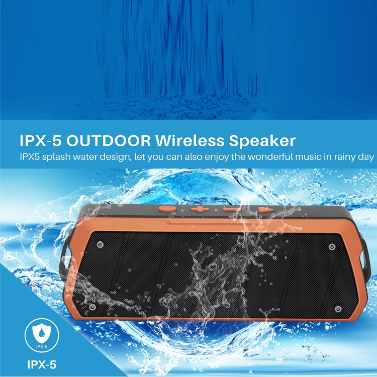 NewRixing NR-5000 IPX5 고음질 블루투스 스피커, 핸즈프리 통화 / TF 카드 / FM / U 디스크 지원