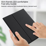 HK006D 정사각 키 분리형 블루투스 키보드 가죽 케이스 화이트 백라이트 및 홀더 포함, iPad mini 6용, HK006D