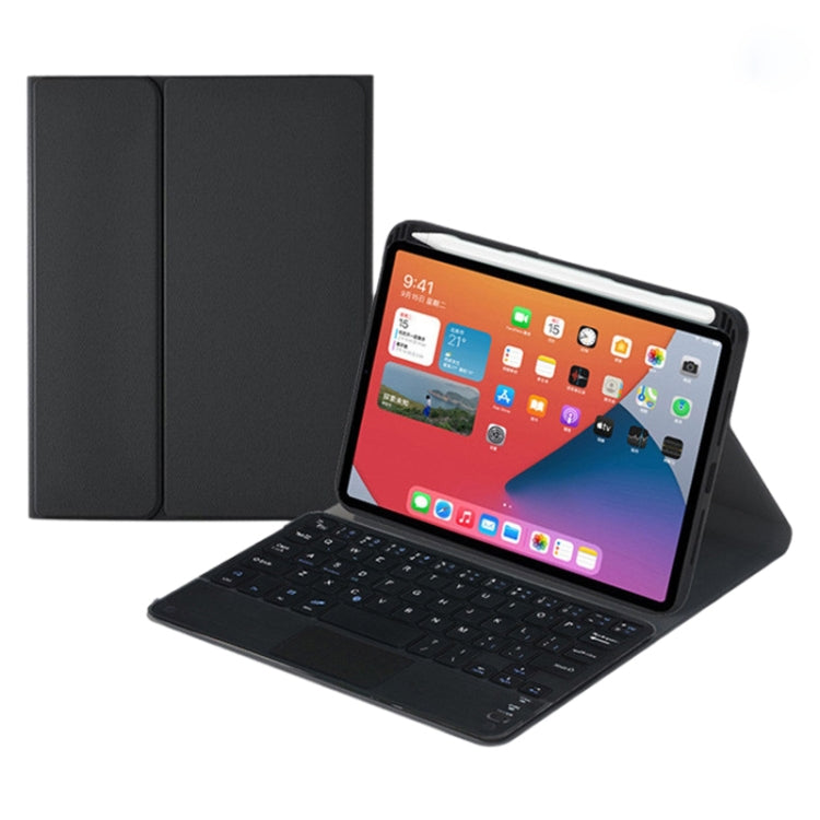 HK006C 분리형 블루투스 키보드 가죽 케이스 터치패드 및 홀더 포함, iPad mini 6용