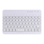 HY006D 원형 키 분리형 블루투스 키보드 가죽 케이스 컬러 백라이트 및 홀더 포함, iPad mini 6용, HY006D