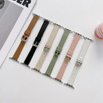 체커드 가죽 교체 스트랩 시계줄, 애플 워치 시리즈 7 41mm/6&SE&5&4 40mm/3&2&1 38mm, 7 45mm/6&SE&5&4 44mm/3&2&1 42mm용