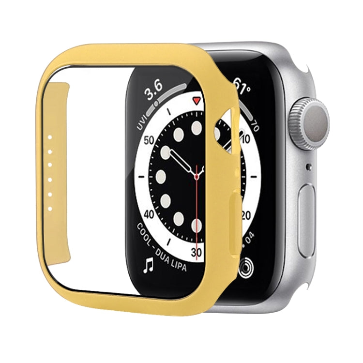 충격 방지 PC 보호 케이스 강화 유리 필름 포함, Apple Watch 시리즈 9 / 8 / 7 41mm용, Apple Watch 시리즈 9 / 8 / 7 45mm용, Apple Watch 시리즈 8 / 7 41mm용