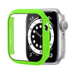 충격 방지 PC 보호 케이스 강화 유리 필름 포함, Apple Watch 시리즈 9 / 8 / 7 41mm용, Apple Watch 시리즈 9 / 8 / 7 45mm용, Apple Watch 시리즈 8 / 7 41mm용