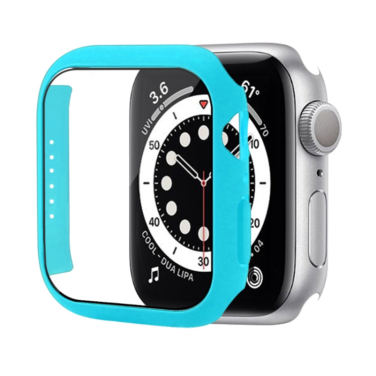 충격 방지 PC 보호 케이스 강화 유리 필름 포함, Apple Watch 시리즈 9 / 8 / 7 41mm용, Apple Watch 시리즈 9 / 8 / 7 45mm용, Apple Watch 시리즈 8 / 7 41mm용