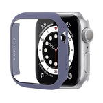 충격 방지 PC 보호 케이스 강화 유리 필름 포함, Apple Watch 시리즈 9 / 8 / 7 41mm용, Apple Watch 시리즈 9 / 8 / 7 45mm용, Apple Watch 시리즈 8 / 7 41mm용