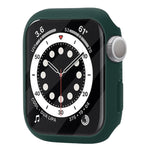 충격 방지 PC 보호 케이스 강화 유리 필름 포함, Apple Watch 시리즈 9 / 8 / 7 41mm용, Apple Watch 시리즈 9 / 8 / 7 45mm용, Apple Watch 시리즈 8 / 7 41mm용