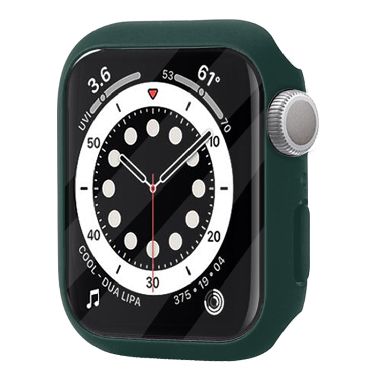 충격 방지 PC 보호 케이스 강화 유리 필름 포함, Apple Watch 시리즈 9 / 8 / 7 41mm용, Apple Watch 시리즈 9 / 8 / 7 45mm용, Apple Watch 시리즈 8 / 7 41mm용
