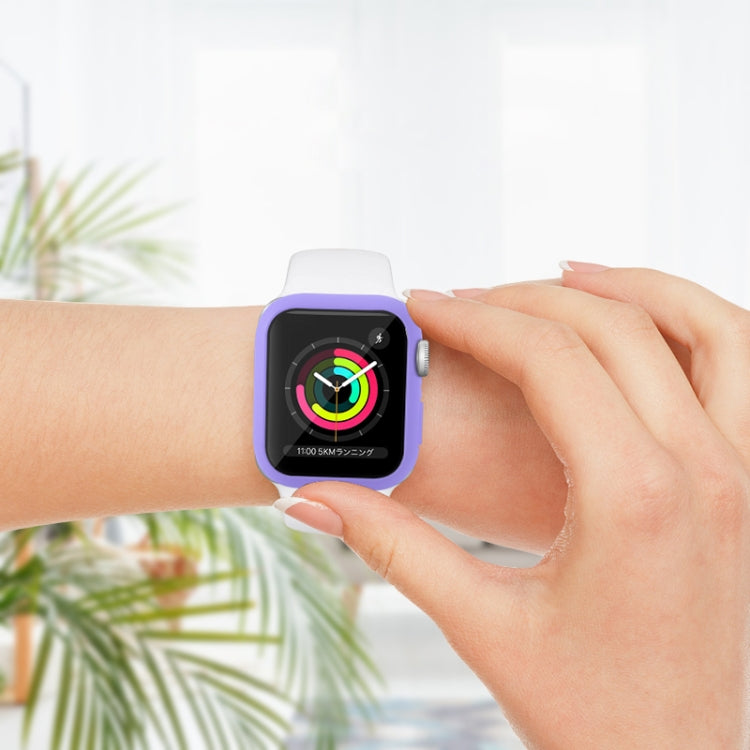 충격 방지 PC 보호 케이스 강화 유리 필름 포함, Apple Watch 시리즈 9 / 8 / 7 41mm용, Apple Watch 시리즈 9 / 8 / 7 45mm용, Apple Watch 시리즈 8 / 7 41mm용