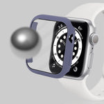 충격 방지 PC 보호 케이스 강화 유리 필름 포함, Apple Watch 시리즈 9 / 8 / 7 41mm용, Apple Watch 시리즈 9 / 8 / 7 45mm용, Apple Watch 시리즈 8 / 7 41mm용
