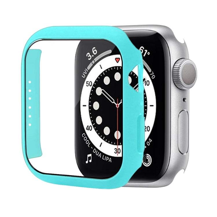 충격 방지 PC 보호 케이스 강화 유리 필름 포함, Apple Watch 시리즈 9 / 8 / 7 41mm용, Apple Watch 시리즈 9 / 8 / 7 45mm용, Apple Watch 시리즈 8 / 7 41mm용