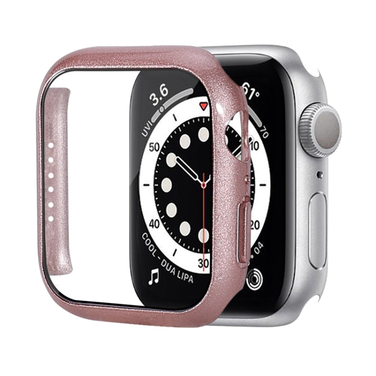 충격 방지 PC 보호 케이스 강화 유리 필름 포함, Apple Watch 시리즈 9 / 8 / 7 41mm용, Apple Watch 시리즈 9 / 8 / 7 45mm용, Apple Watch 시리즈 8 / 7 41mm용