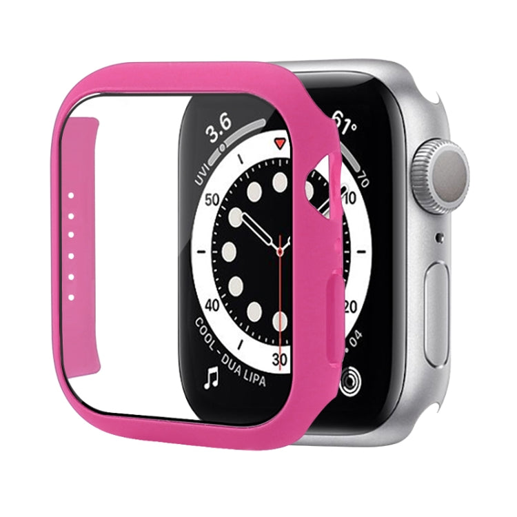 충격 방지 PC 보호 케이스 강화 유리 필름 포함, Apple Watch 시리즈 9 / 8 / 7 41mm용, Apple Watch 시리즈 9 / 8 / 7 45mm용, Apple Watch 시리즈 8 / 7 41mm용