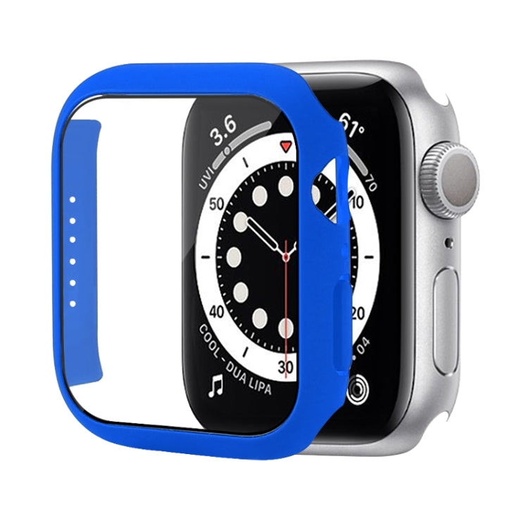 충격 방지 PC 보호 케이스 강화 유리 필름 포함, Apple Watch 시리즈 9 / 8 / 7 41mm용, Apple Watch 시리즈 9 / 8 / 7 45mm용, Apple Watch 시리즈 8 / 7 41mm용