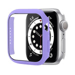 충격 방지 PC 보호 케이스 강화 유리 필름 포함, Apple Watch 시리즈 9 / 8 / 7 41mm용, Apple Watch 시리즈 9 / 8 / 7 45mm용, Apple Watch 시리즈 8 / 7 41mm용