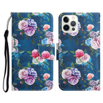 Painted Pattern Horizontal Flip Leather Case with Holder & Card Slot & Wallet, For iPhone 13 Pro Max, For iPhone 13 Pro, For iPhone 13