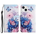 Painted Pattern Horizontal Flip Leather Case with Holder & Card Slot & Wallet, For iPhone 13 Pro Max, For iPhone 13 Pro, For iPhone 13