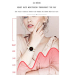 Z73 1.09인치 터치 스크린 스마트 팔찌, 수면 모니터링 / 심박수 모니터링 / 음성 제어 / 여성 생리 주기 알림 지원