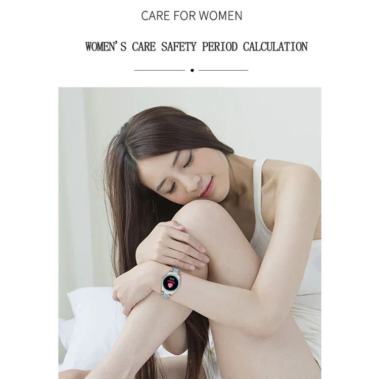 Z73 1.09인치 터치 스크린 스마트 팔찌, 수면 모니터링 / 심박수 모니터링 / 음성 제어 / 여성 생리 주기 알림 지원