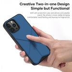 ROCK Element Plus TPU + PC Shockproof Protective Case with Folding Holder, For iPhone 13 mini, For iPhone 13, For iPhone 13 Pro, For iPhone 13 Pro Max