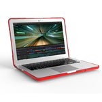 TPU + PC 투톤 노트북 보호 케이스, MacBook Air 13.3인치 A1932 (2018)용, 터치 바가 있는 MacBook Pro 13.3인치 (A2159 / A1989)용