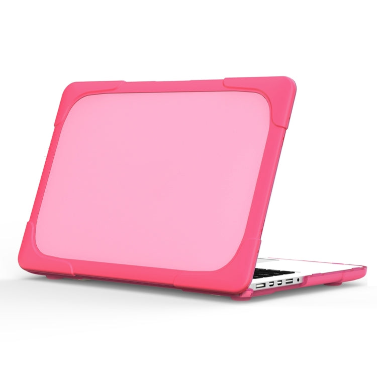TPU + PC 투톤 노트북 보호 케이스, MacBook Air 13.3인치 A1932 (2018)용, 터치 바가 있는 MacBook Pro 13.3인치 (A2159 / A1989)용