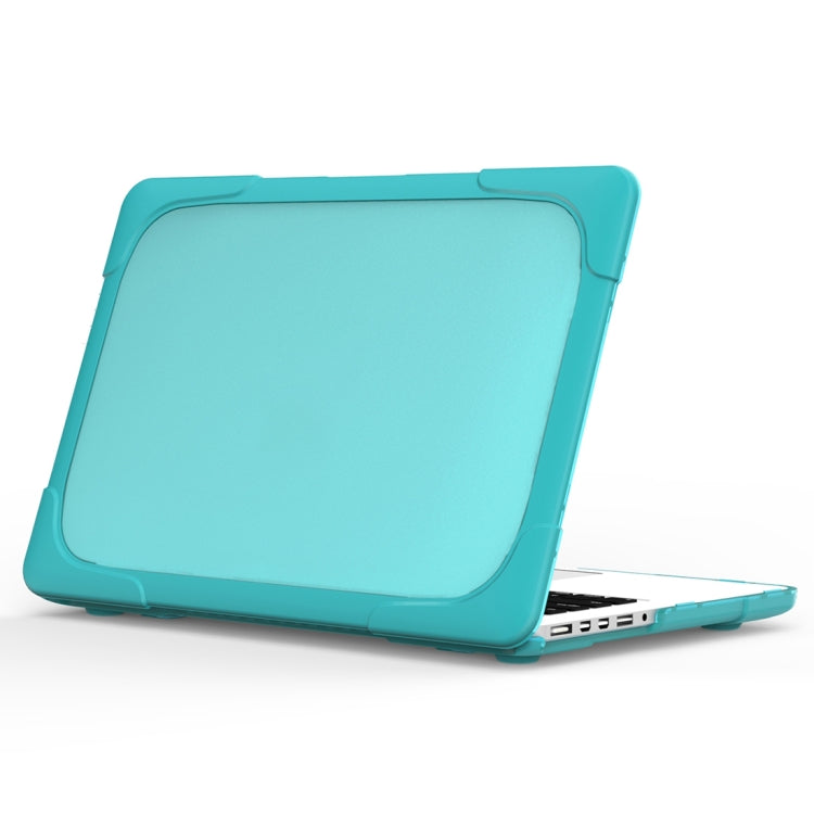 TPU + PC 투톤 노트북 보호 케이스, MacBook Air 13.3인치 A1932 (2018)용, 터치 바가 있는 MacBook Pro 13.3인치 (A2159 / A1989)용