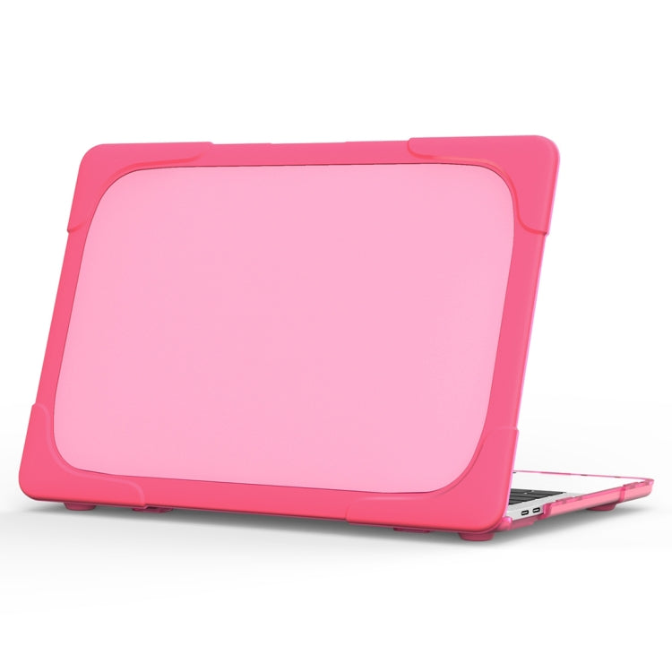TPU + PC 투톤 노트북 보호 케이스, MacBook Air 13.3인치 A1932 (2018)용, 터치 바가 있는 MacBook Pro 13.3인치 (A2159 / A1989)용