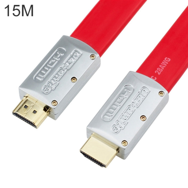 ULT-unite 4K 울트라 HD 금도금 HDMI to HDMI 플랫 케이블, 1m, 1.5m, 2m, 3m, 5m, 6m, 8m, 10m, 12m, 15m, 16m, 17m, 18m, 20m