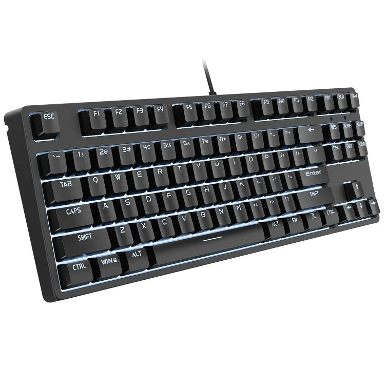 HXSJ L600 87키 USB-C / Type-C 유선 적축 기계식 키보드 쿨 백라이트
