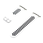 실리콘 교체 스트랩 시계줄, 애플 워치 시리즈 7 41mm / 6&SE&5&4 40mm / 3&2&1 38mm, 7 45mm / 6&SE&5&4 44mm / 3&2&1 42mm용