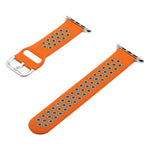 실리콘 교체 스트랩 시계줄, 애플 워치 시리즈 7 41mm / 6&SE&5&4 40mm / 3&2&1 38mm, 7 45mm / 6&SE&5&4 44mm / 3&2&1 42mm용