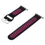 실리콘 교체 스트랩 시계줄, 애플 워치 시리즈 7 41mm / 6&SE&5&4 40mm / 3&2&1 38mm, 7 45mm / 6&SE&5&4 44mm / 3&2&1 42mm용