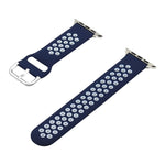 실리콘 교체 스트랩 시계줄, 애플 워치 시리즈 7 41mm / 6&SE&5&4 40mm / 3&2&1 38mm, 7 45mm / 6&SE&5&4 44mm / 3&2&1 42mm용