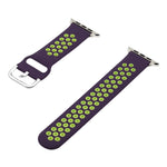 실리콘 교체 스트랩 시계줄, 애플 워치 시리즈 7 41mm / 6&SE&5&4 40mm / 3&2&1 38mm, 7 45mm / 6&SE&5&4 44mm / 3&2&1 42mm용