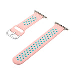 실리콘 교체 스트랩 시계줄, 애플 워치 시리즈 7 41mm / 6&SE&5&4 40mm / 3&2&1 38mm, 7 45mm / 6&SE&5&4 44mm / 3&2&1 42mm용