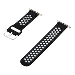 실리콘 교체 스트랩 시계줄, 애플 워치 시리즈 7 41mm / 6&SE&5&4 40mm / 3&2&1 38mm, 7 45mm / 6&SE&5&4 44mm / 3&2&1 42mm용