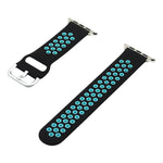 실리콘 교체 스트랩 시계줄, 애플 워치 시리즈 7 41mm / 6&SE&5&4 40mm / 3&2&1 38mm, 7 45mm / 6&SE&5&4 44mm / 3&2&1 42mm용