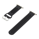 실리콘 교체 스트랩 시계줄, 애플 워치 시리즈 7 41mm / 6&SE&5&4 40mm / 3&2&1 38mm, 7 45mm / 6&SE&5&4 44mm / 3&2&1 42mm용