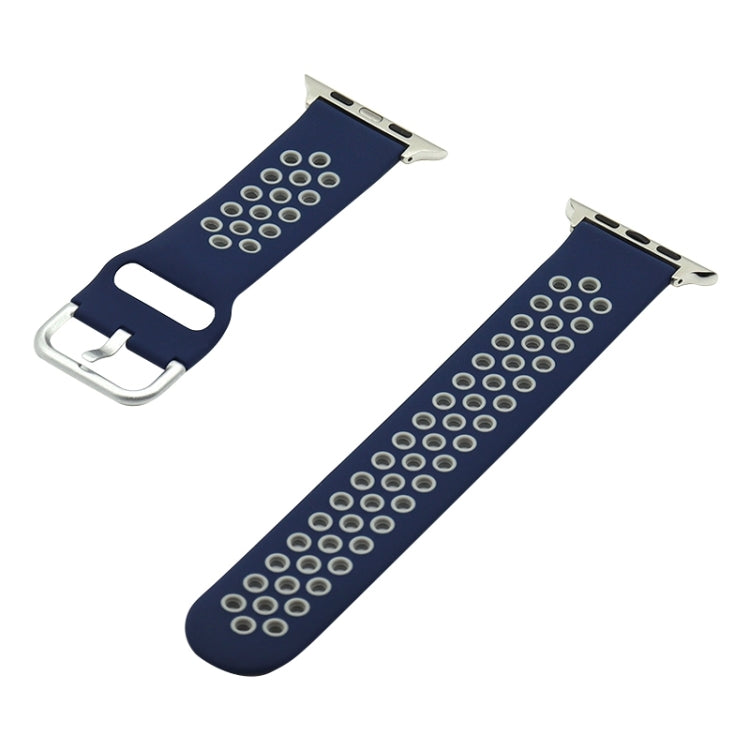 실리콘 교체 스트랩 시계줄, 애플 워치 시리즈 7 41mm / 6&SE&5&4 40mm / 3&2&1 38mm, 7 45mm / 6&SE&5&4 44mm / 3&2&1 42mm용