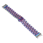 7구 스테인리스 스틸 교체 스트랩 시계줄, 삼성 갤럭시 워치4 40mm/44mm용
