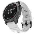 For Garmin Fenix 6 22mm Silicone Smart Watch Replacement Strap Wristband