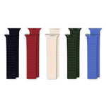 애플 워치 시리즈용 일체형 실리콘 교체 스트랩 시계줄, 7 41mm / 6&SE&5&4 40mm / 3&2&1 38mm, 7 45mm / 6&SE&5&4 44mm / 3&2&1 42mm