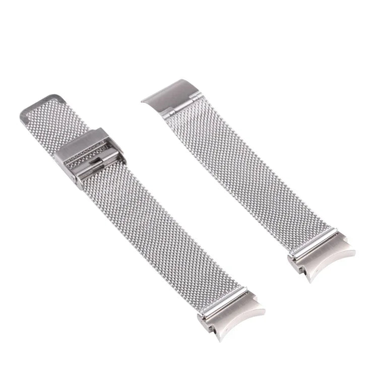 이중 안전 버클 밀라노 교체 스트랩 시계줄, Fitbit Charge 4용, 삼성 갤럭시 워치4 40mm/44mm용