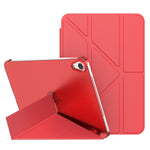 Double-sided Matte Translucent PC Deformation Tablet Leather Case with Holder & Sleep / Wake-up Function, For iPad mini 2024 / mini 6