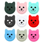 Cute Cartoon Pet Collar Anti-lost Tracker Silicone Case For AirTag 2nd Gen / AirTag 1st Gen, Serious Face, Naughty Smiley, Hanhan Smile, Naughty Smile