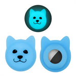 Cute Cartoon Pet Collar Anti-lost Tracker Silicone Case For AirTag 2nd Gen / AirTag 1st Gen, Serious Face, Naughty Smiley, Hanhan Smile, Naughty Smile